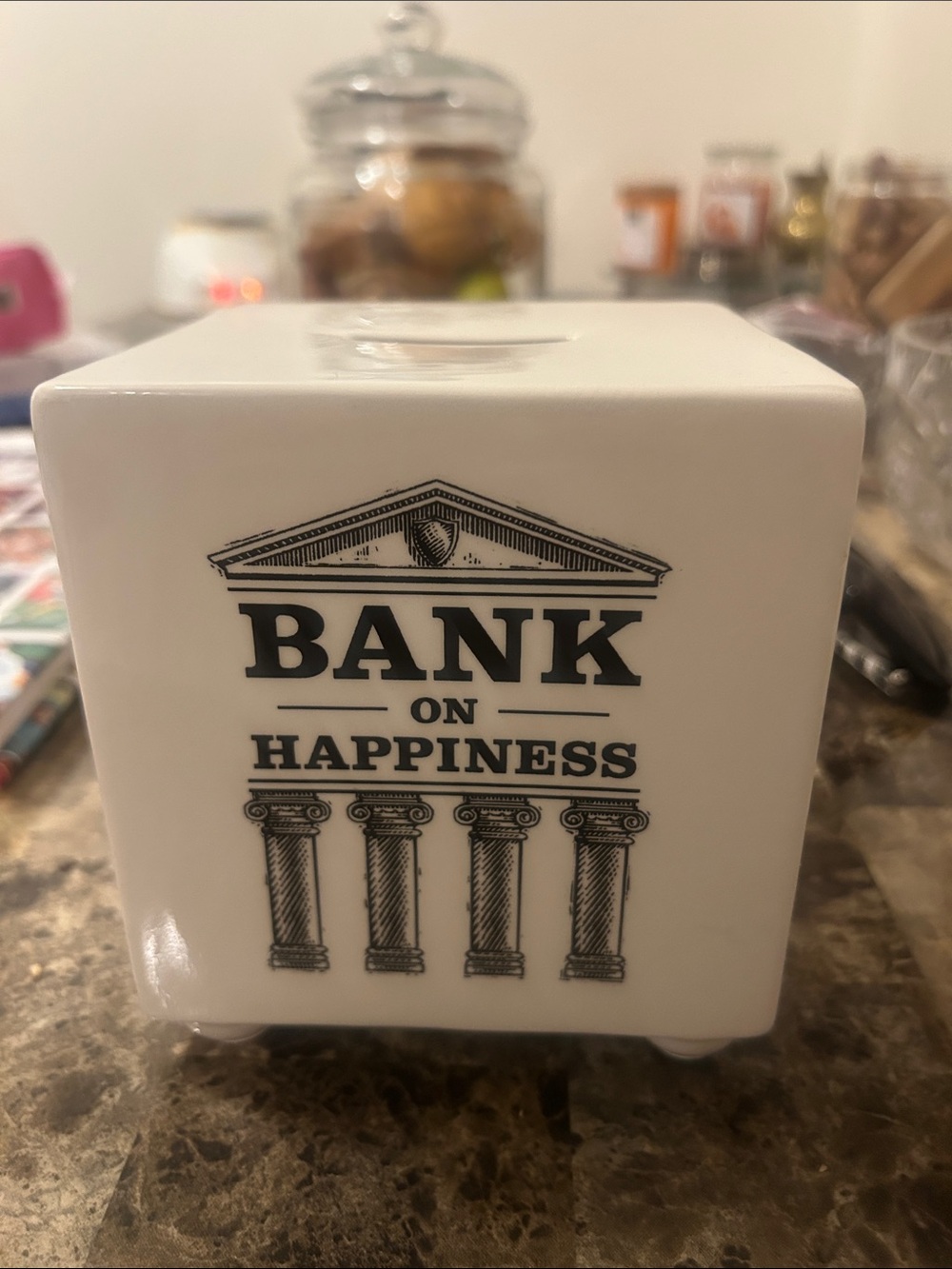 Bank on Happiness' Coin Bank